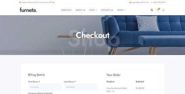 Checkout-Page